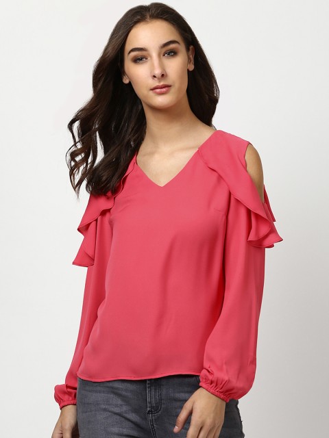 

Harpa Women Pink Solid Top