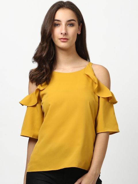 

Harpa Women Mustard Solid Top