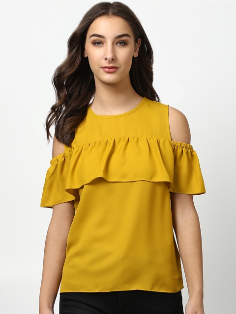 

Harpa Women Mustard Solid Top