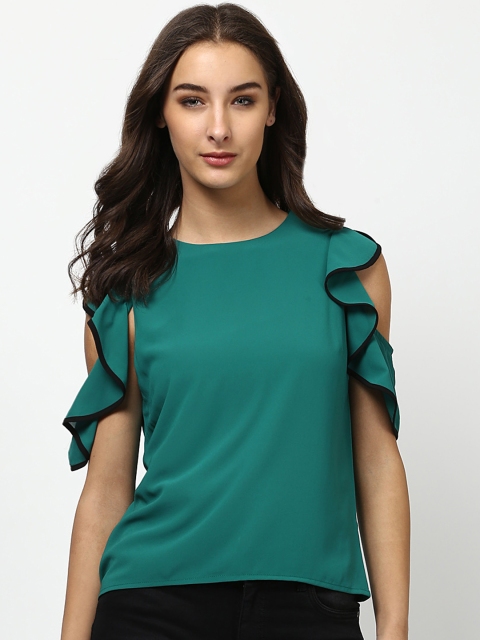 

Harpa Women Green Solid Top