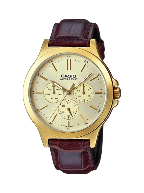 

Casio Enticer Men Gold Analogue watch A1175 MTP-V300GL-9AUDF