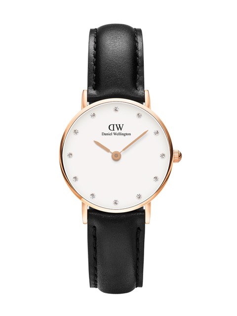 

Daniel Wellington Women White Classy Sheffield Rose Gold Analogue Watch DW00100060