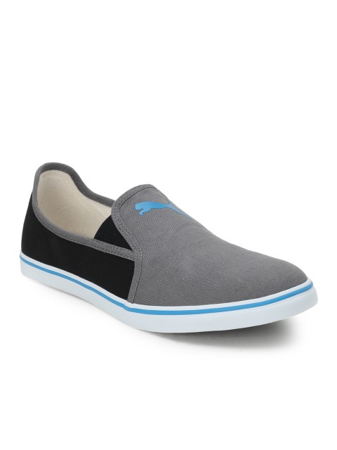 

Puma Men Grey Slip-On Sneakers