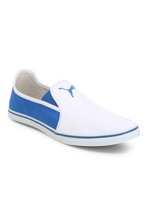 

Puma Men White Slip-On Sneakers