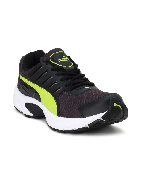 

Puma Men Black Mesh Mid-Top Running Shoes Talion IDP