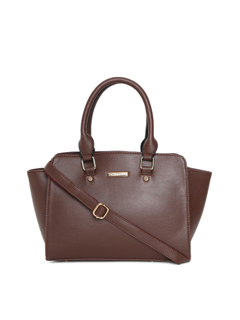 

David Jones Brown Solid Shoulder Bag