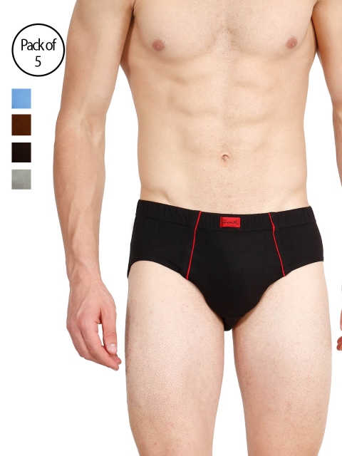 

Genx Men Pack of 5 Briefs GENX GUSTO IE-ABCDF, Multi