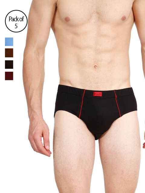 

Genx Men Pack of 5 Briefs GENX GUSTO IE-ABCDG, Black
