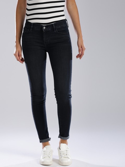 

Levis Women Blue Skinny Fit Mid-Rise Clean Look Stretchable Jeans