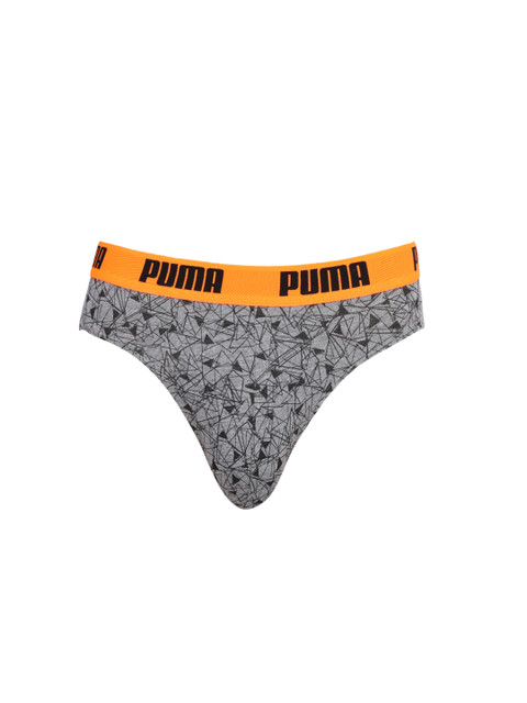 

Puma Men Grey Printed Brief 91846203