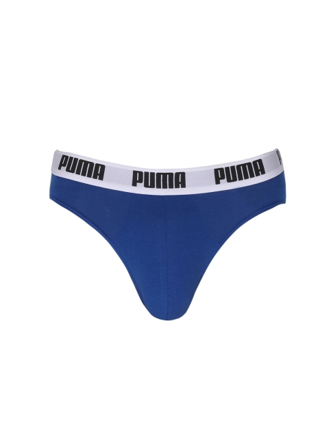 

Puma Men Blue Solid Brief 91886303