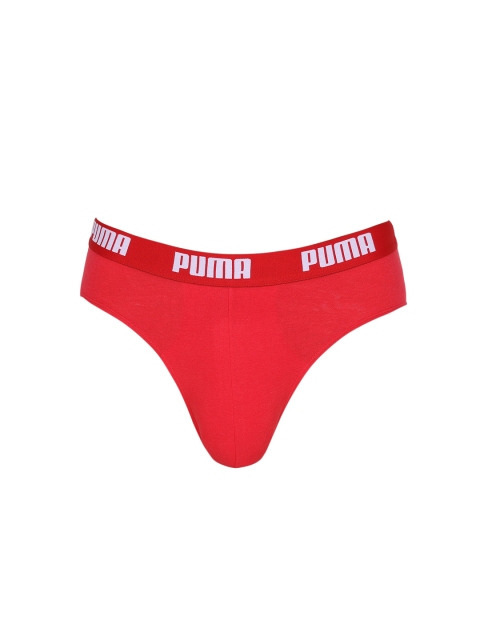 

Puma Men Red Solid Brief 91886306