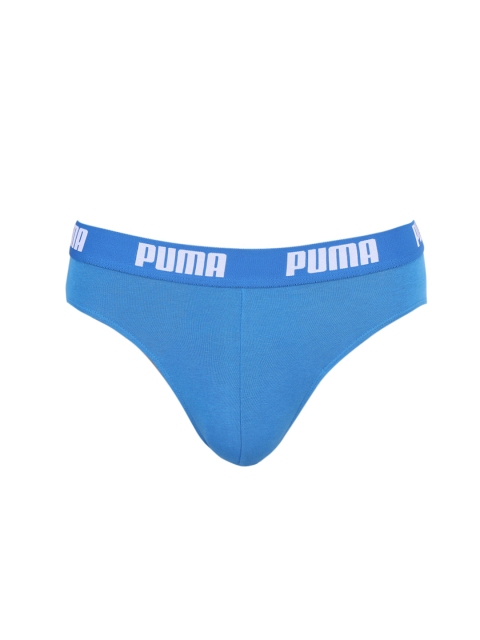 

Puma Men Blue Solid Brief 91886308