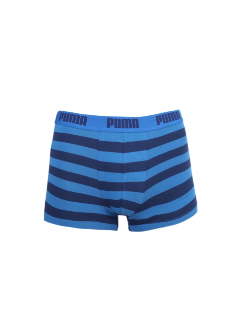 

Puma Men Blue Striped Brief 91889404
