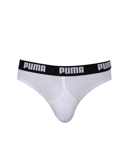 

Puma Men White Solid Brief 91899401