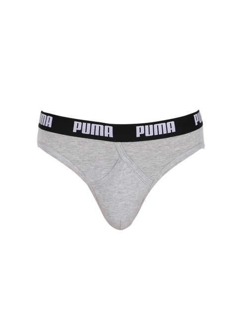 

Puma Men Grey Solid Brief 91846203
