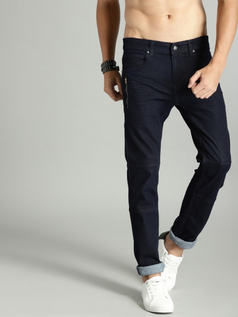 

Roadster Time Travlr Men Blue Skinny Fit Mid-Rise Clean Look Stretchable Jeans