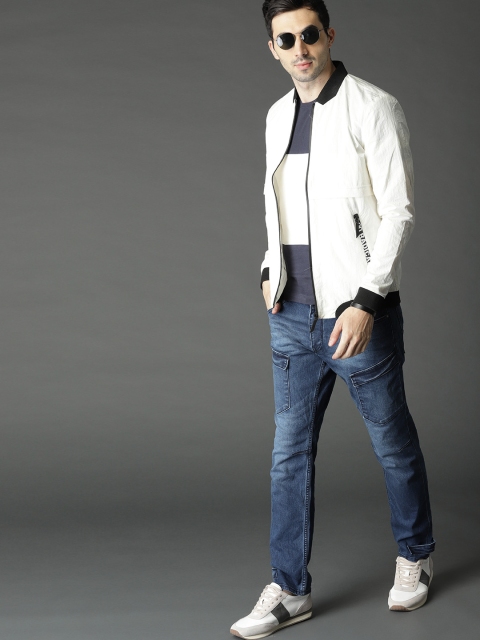 

Roadster Men Blue Skinny Fit Mid-Rise Clean Look Stretchable Jeans
