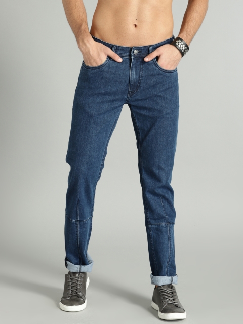 

Roadster Time Travlr Men Blue Slim Fit Mid-Rise Clean Look Stretchable Jeans