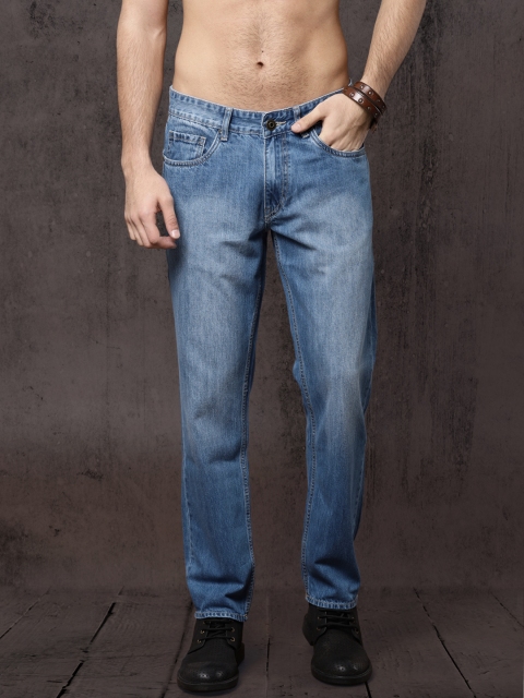 

Roadster Men Blue Slim Fit Mid-Rise Clean Look Jeans