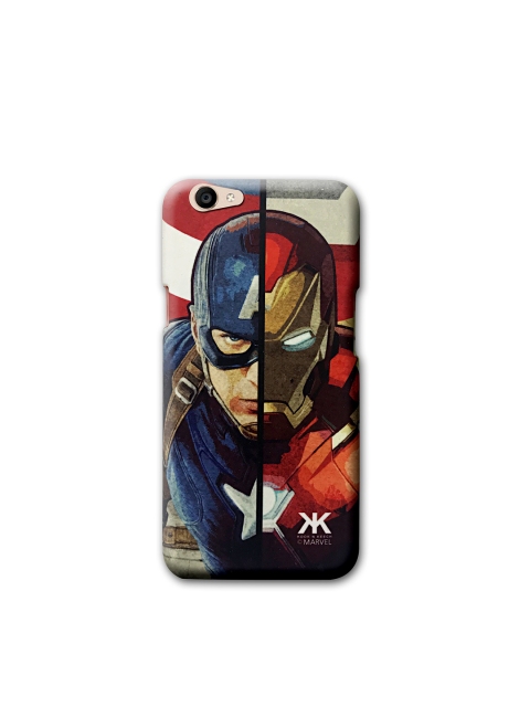 

Kook N Keech Blue & Red Captain America Civil War Print OPPO F1S Mobile Case