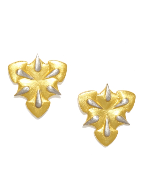 

Gehna Gold-Plated 92.5 Sterling Silver Spiked Studs