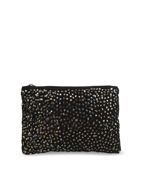 

Diwaah Black Embellished Clutch