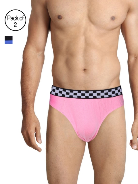 

Bareblow Men Pack of 2 Assorted Briefs BBBR0702XL, Multi