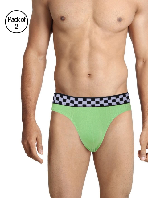

Bareblow Men Pack of 2 Assorted Briefs BBBR0904XL, Multi