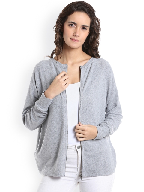 

Vero Moda Women Grey Solid Cardigan