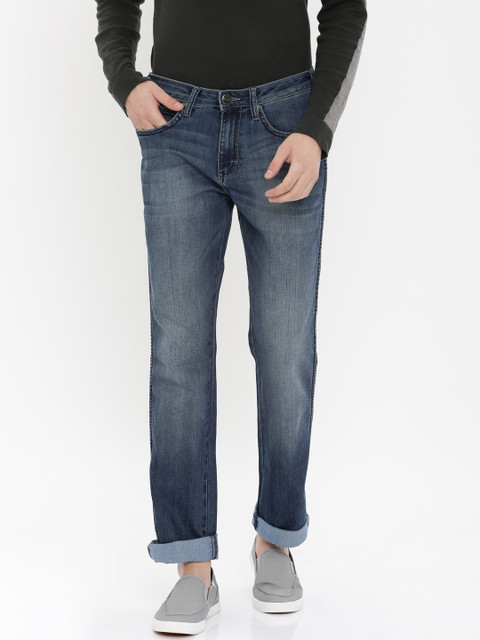 

Wrangler Men Blue Slim Fit Low-Rise Clean Look Stretchable Jeans