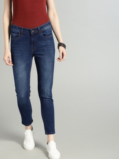 

Roadster Women Blue Skinny Fit Mid-Rise Clean Look Stretchable Jeans