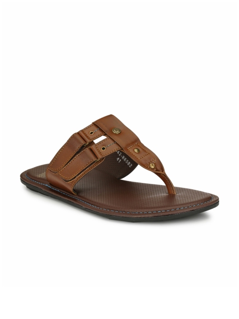 

Alberto Torresi Men Tan Solid Slip-On