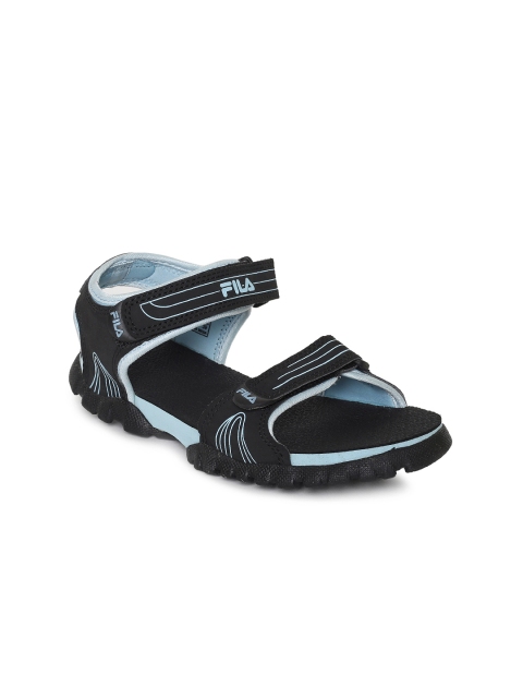 

FILA Women Black FRON Sports Sandals