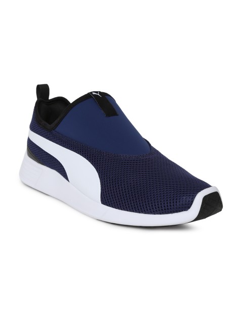 

Puma Unisex Navy Blue Slip-On ST Trainer Evo v2 IDP Sneakers