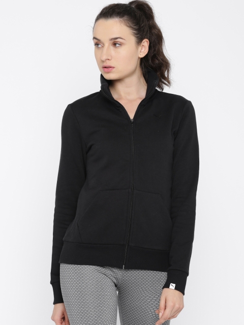 

Puma Women Black Solid Sporty Jacket