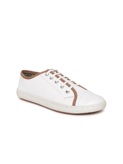 

Carlton London Women White Sneakers