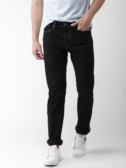 

Levis Men Black Slim Fit Low-Rise Clean Look Stretchable Jeans 511