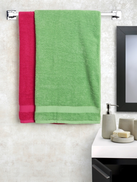 

SPACES Set of 2 450 GSM Bath Towels, Pink