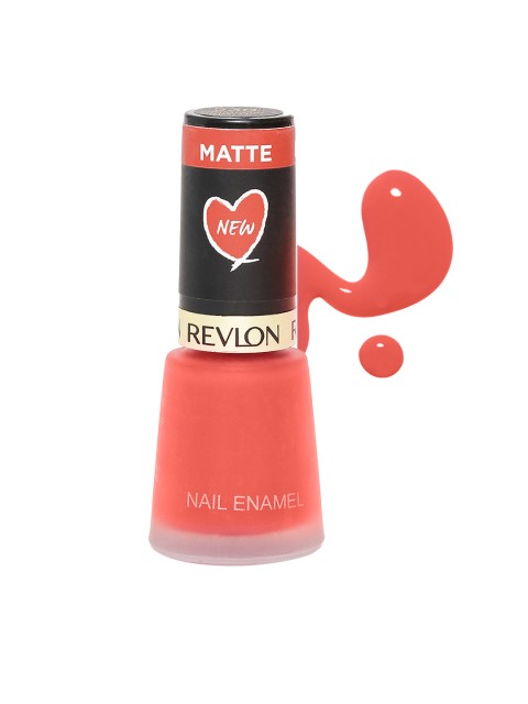 

Revlon New Flaming Matte Nail Enamel 524, Coral