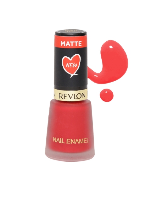 

Revlon New Hot Matte Nail Enamel 525, Red