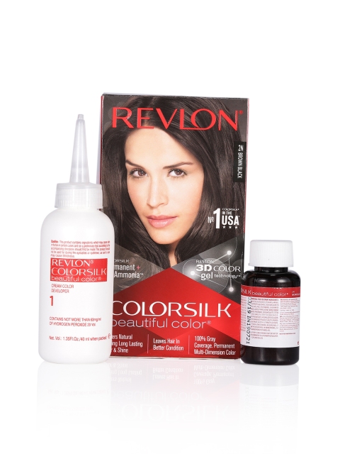 

Revlon Unisex Brown Black Colorsilk Beautiful Hair Colour Kit