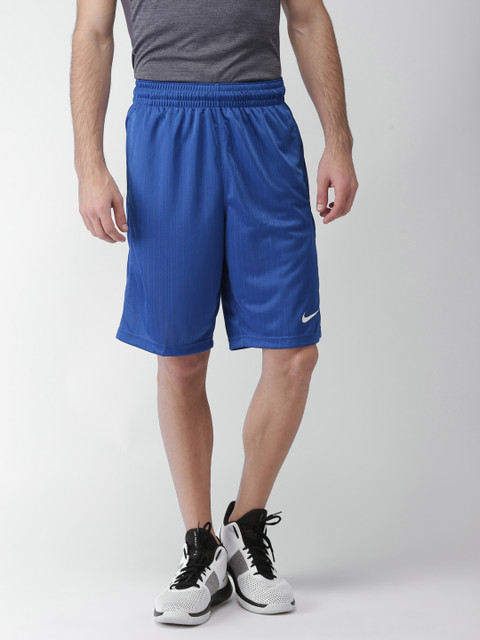 

Nike Men Blue AS LAYUP 2.0 Solid Regular Fit Sports Shorts