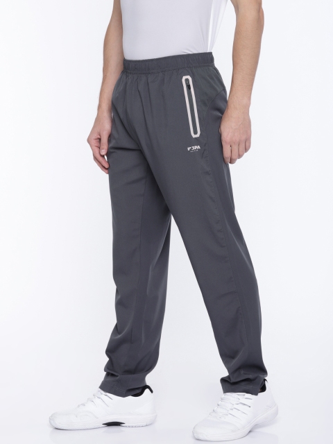 

U.S. Polo Assn. Grey Solid Straight Fit Track Pants