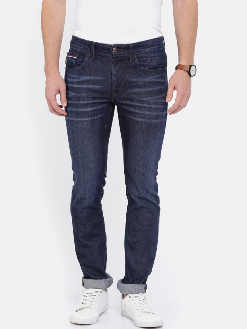

U.S. Polo Assn. Denim Co. Men Blue Skinny Fit Mid-Rise Clean Look Stretchable Jeans
