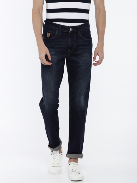 

U.S. Polo Assn. Denim Co. Men Blue Slim Fit Mid-Rise Clean Look Delta Stretchable Jeans