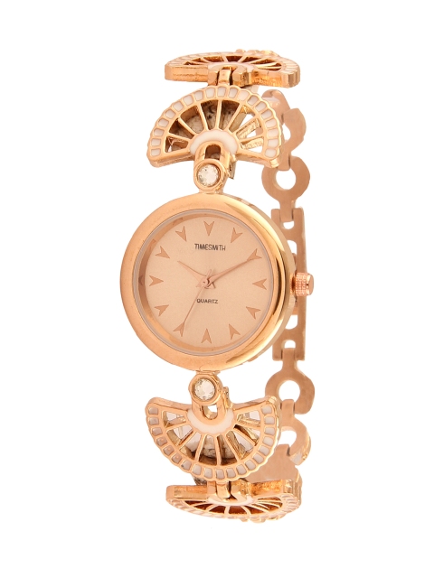 

TIMESMITH Women Gold-Toned Analogue Watch TSM-143