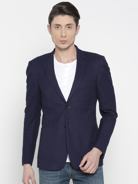 

Solly Sport Blue Slim Jersey Fit Casual Blazer