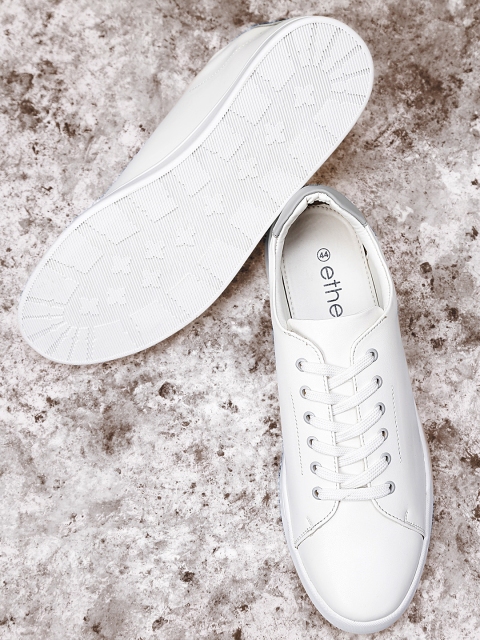 

ether Men White Sneakers