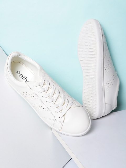 

ether Men White Sneakers